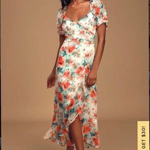 Floral Lulu’s dress